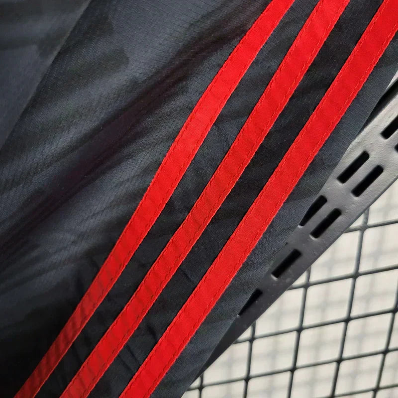 Jaqueta Corta-Vento 2023/24 Preto e Vermelho