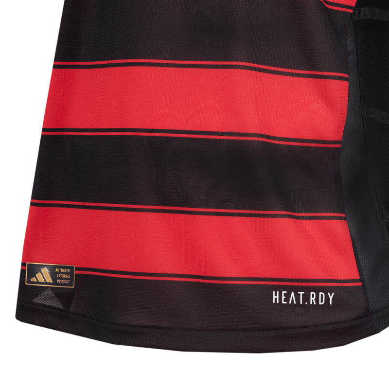 Manto Flamengo Authentic Jogo 1 Adidas 2025 Masculino