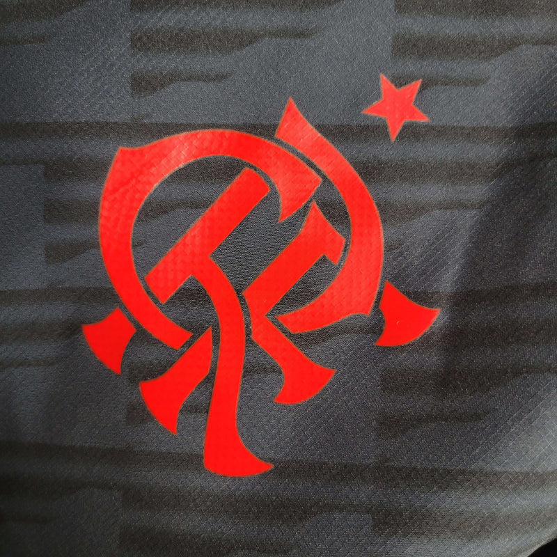 Jaqueta Corta-Vento 2023/24 Preto e Vermelho